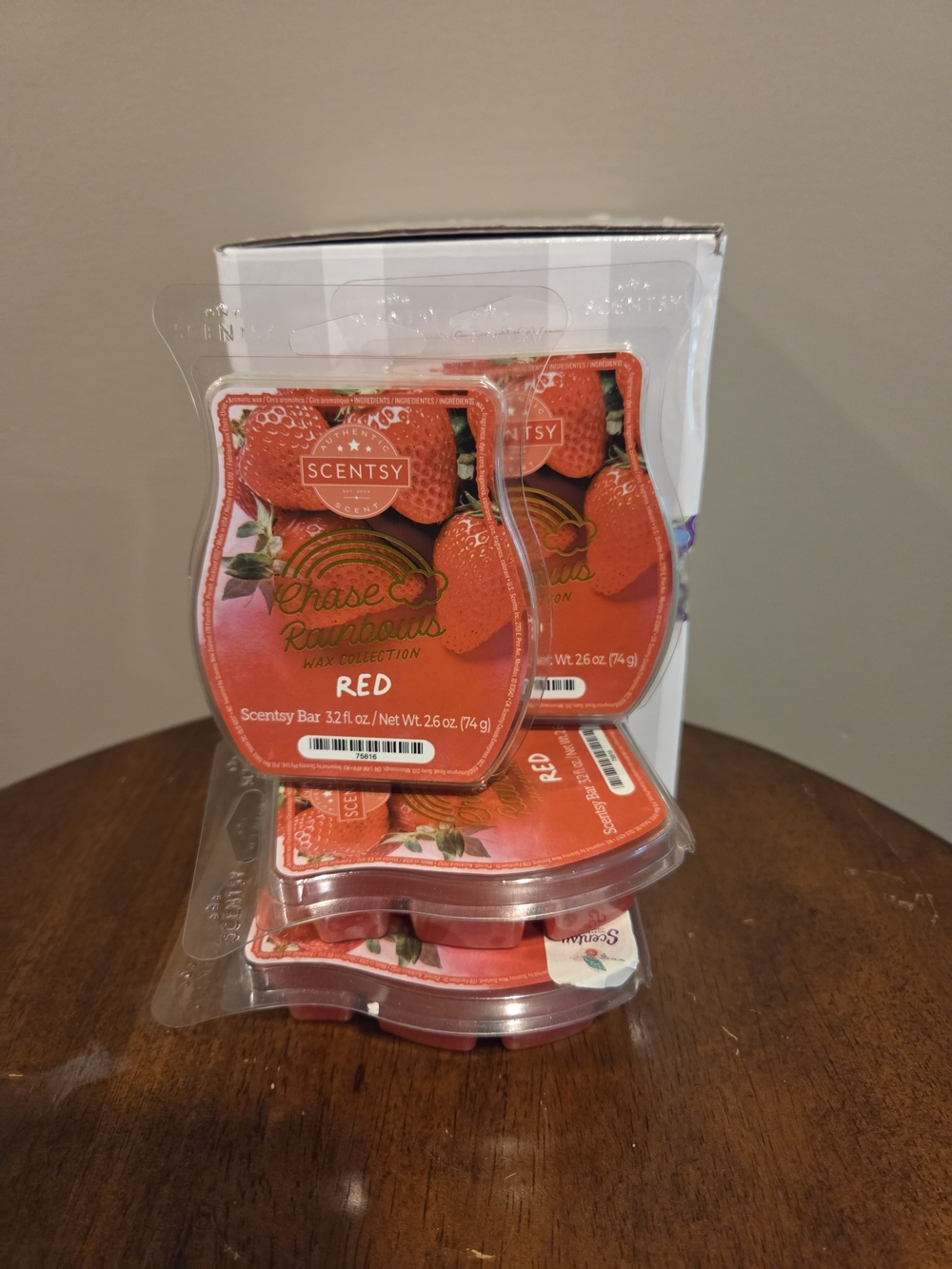 Scentsy Red Strawberry Wax